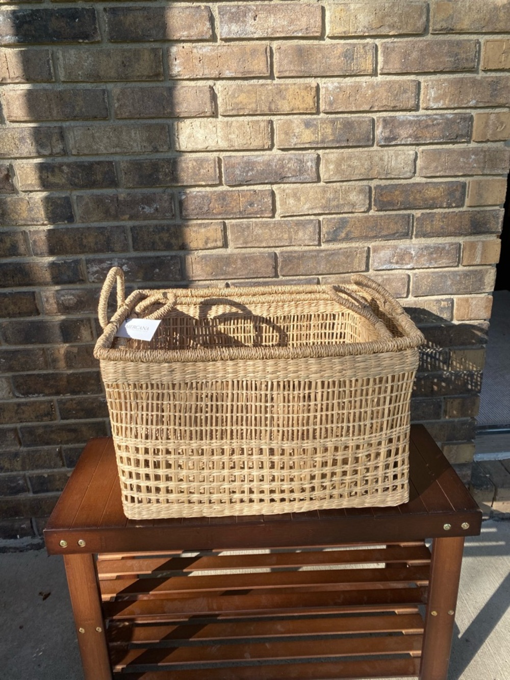 Mercana seagrass baskets